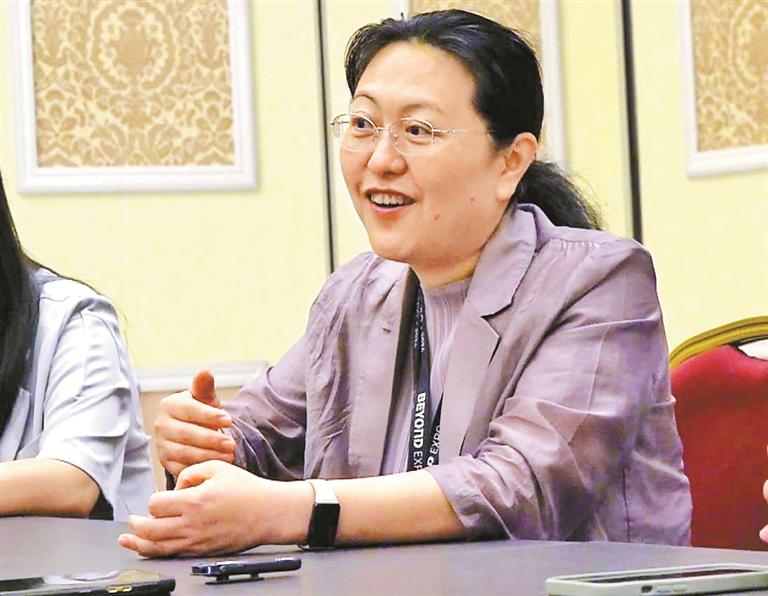 科大讯飞副总裁、听见科技总经理王玮。