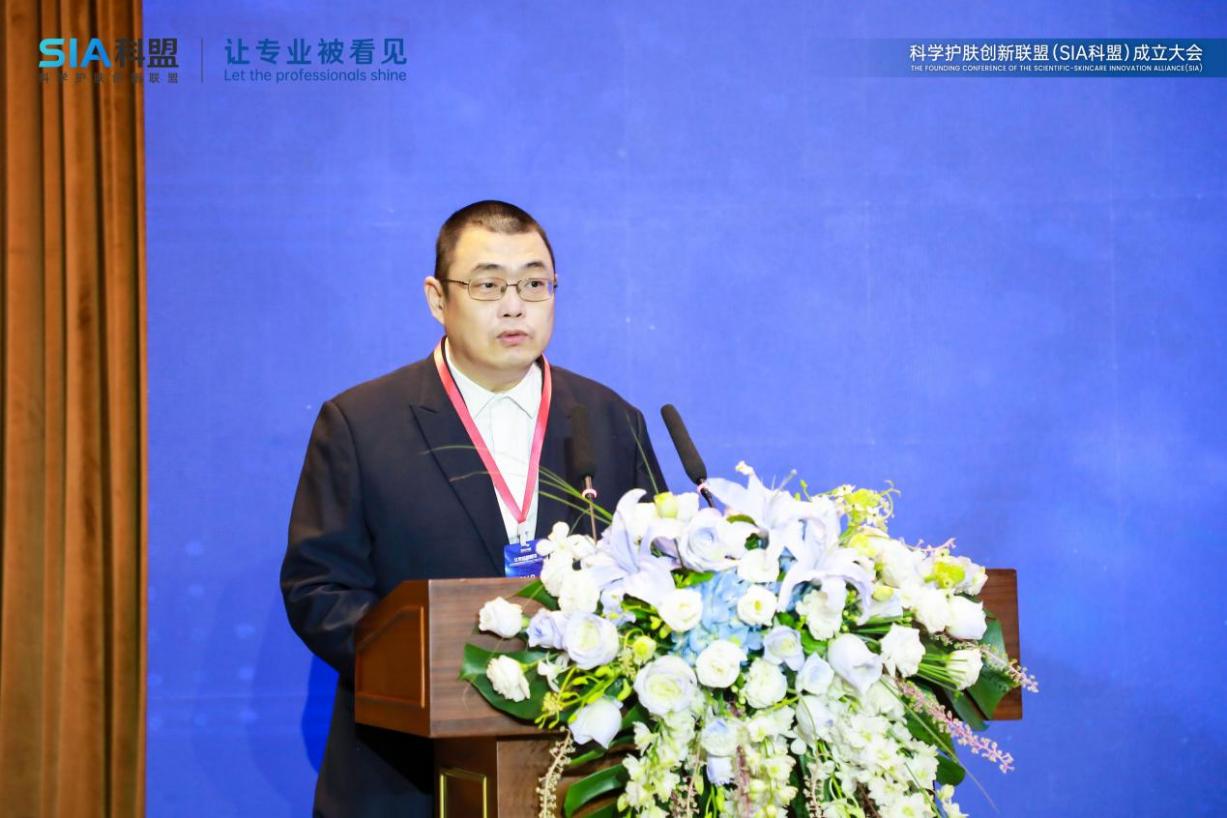 陈霖处长莅临现场发表致辞
