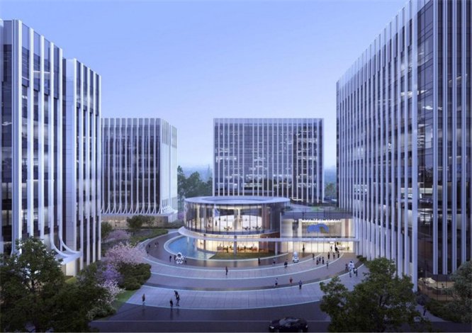 总部研发及生产基地效果图