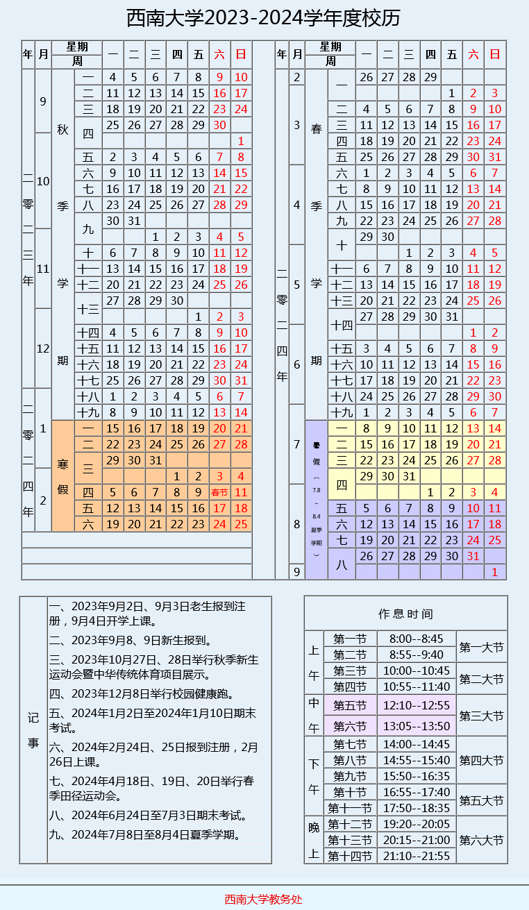 @重慶高校學生:你們的暑假時間表來了 - 新浪香港