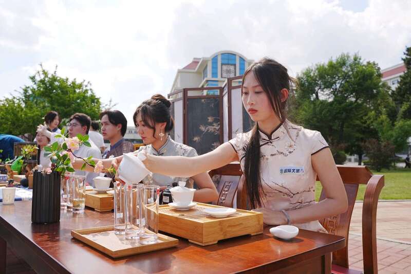 活動現場。吉林外國語大學供圖