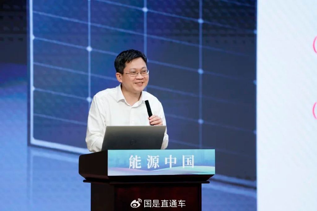 隆基绿能分布式事业群副总裁蒋东宇。中新社记者 富田 摄