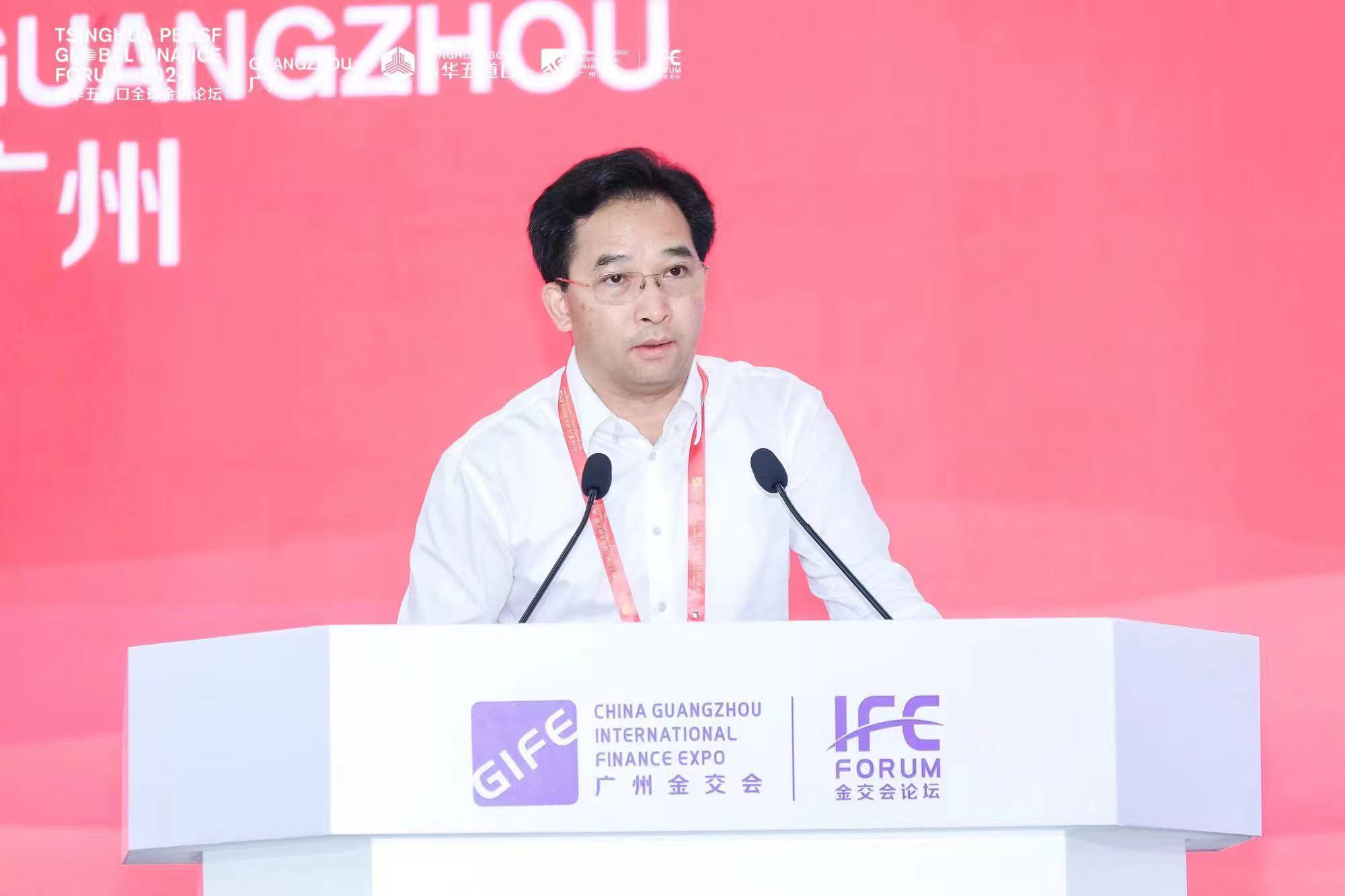 广州产业投资基金首席投资官、副总经理林耀军 图片来源:主办方提供
