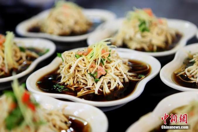 扬州干丝。扬州市委宣传部供图