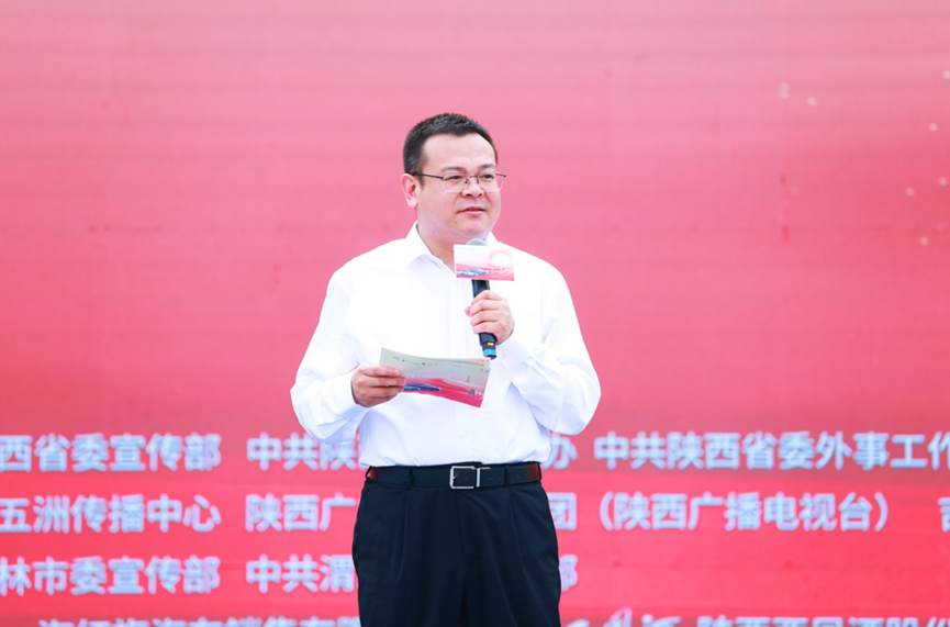 一汽红旗汽车销售有限公司党委副书记、常务副总经理肖肖。一汽红旗供图华龙网发
