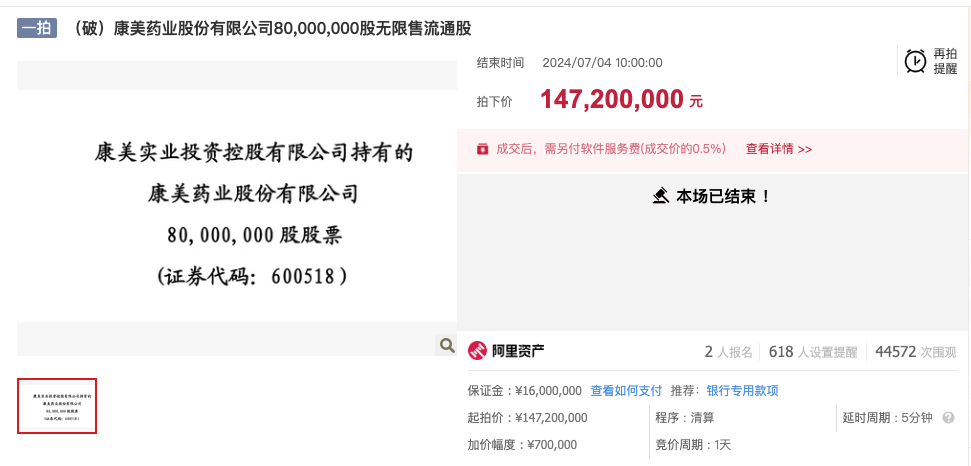 9折！康美药业 是谁突袭买入8000万股？