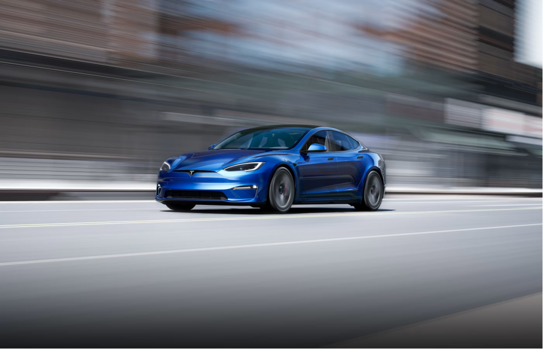 Model S;图片来源:特斯拉