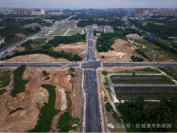 图为创富路。