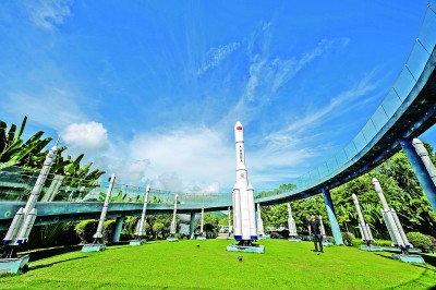 海南三亚中科遥感信息产业园。新华社发