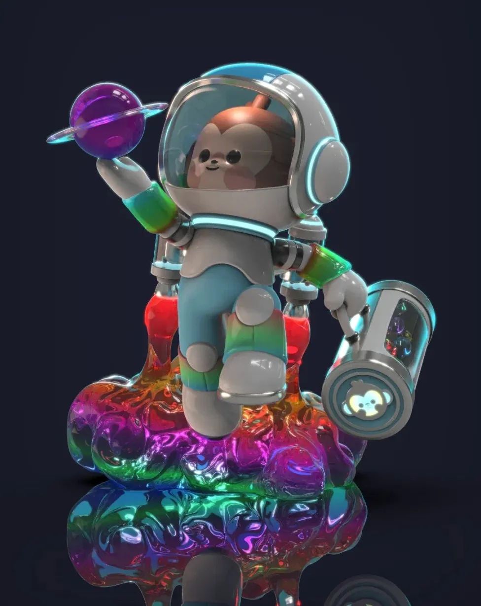 “府楼猴”lP糖果宇宙系列形象