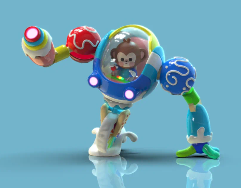 “府楼猴”lP糖果宇宙系列形象