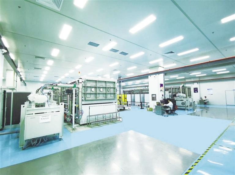 中试线和量产一号线(510所供图)