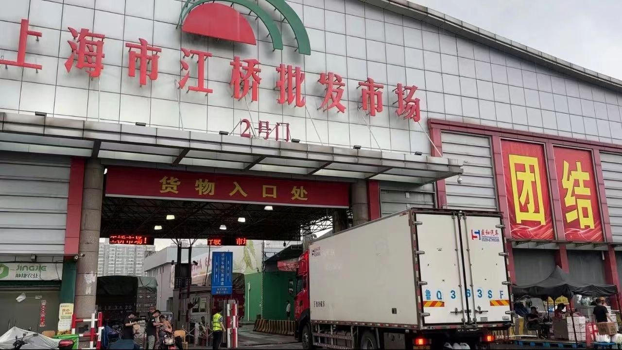 江桥批发市场持续发挥“大市场、大平台、大流通”作用。上海蔬菜集团供图