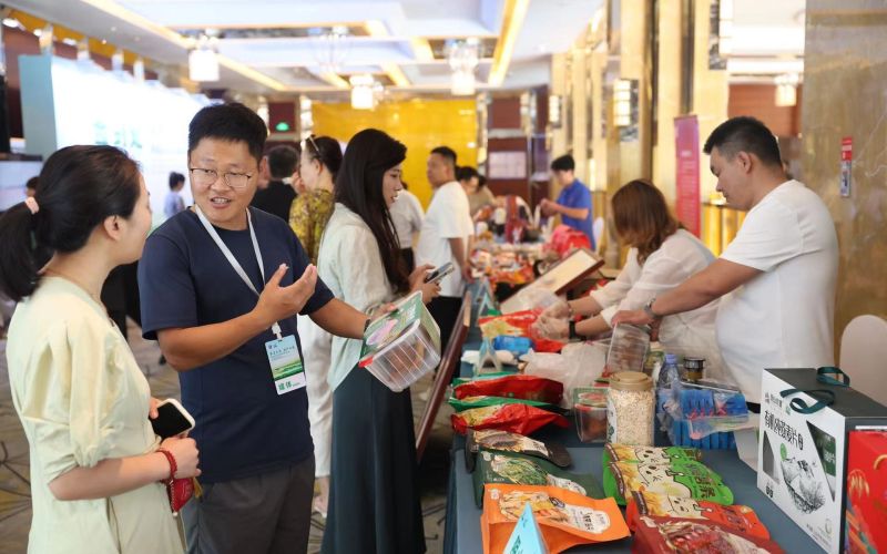 7月21日,朝阳区与乌兰察布市双向推介会举行。新京报记者 王飞 摄