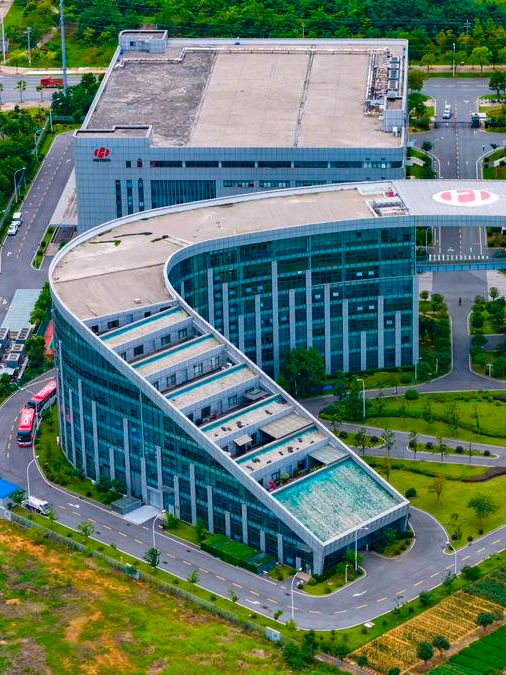 華工科技智能製造產業園未來城園區。(湖北日報全媒記者 魏錸 攝)