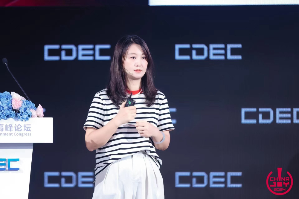 (三七互娱彭美 ChinaJoy官方供图)