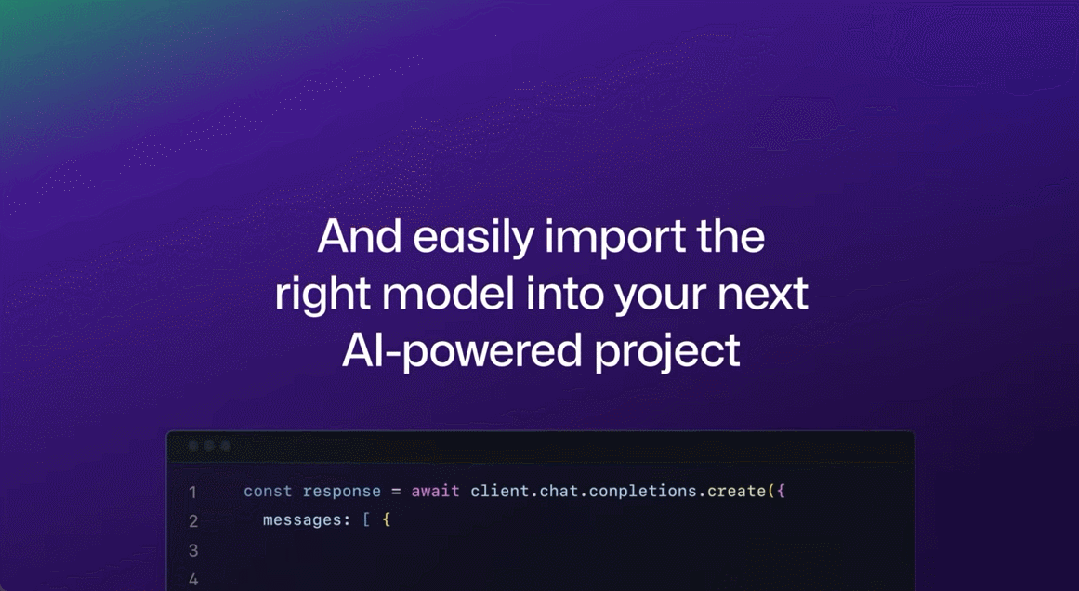 从现在起,github上超1亿开发者可直接访问全球顶级大模型,构建ai应用