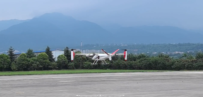 国内首型混动倾转 eVTOL 完成第一阶段试飞，由清华团队创办的追梦空天公司打造