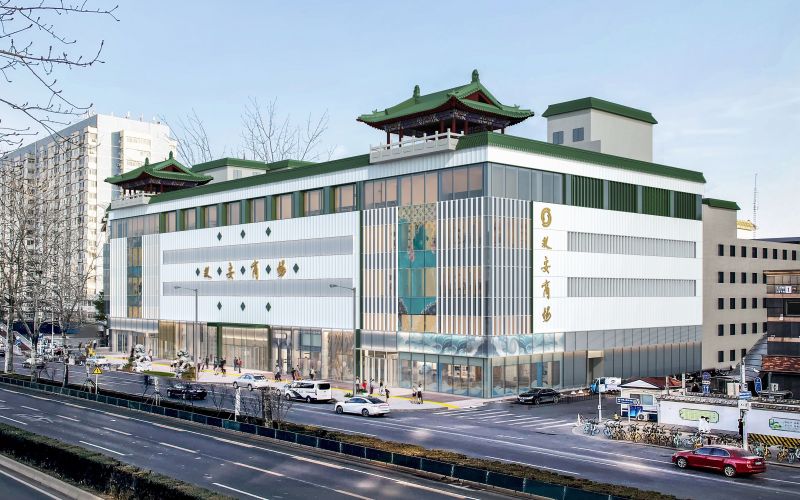 双安商场改造后的外立面效果图。双安商场供图