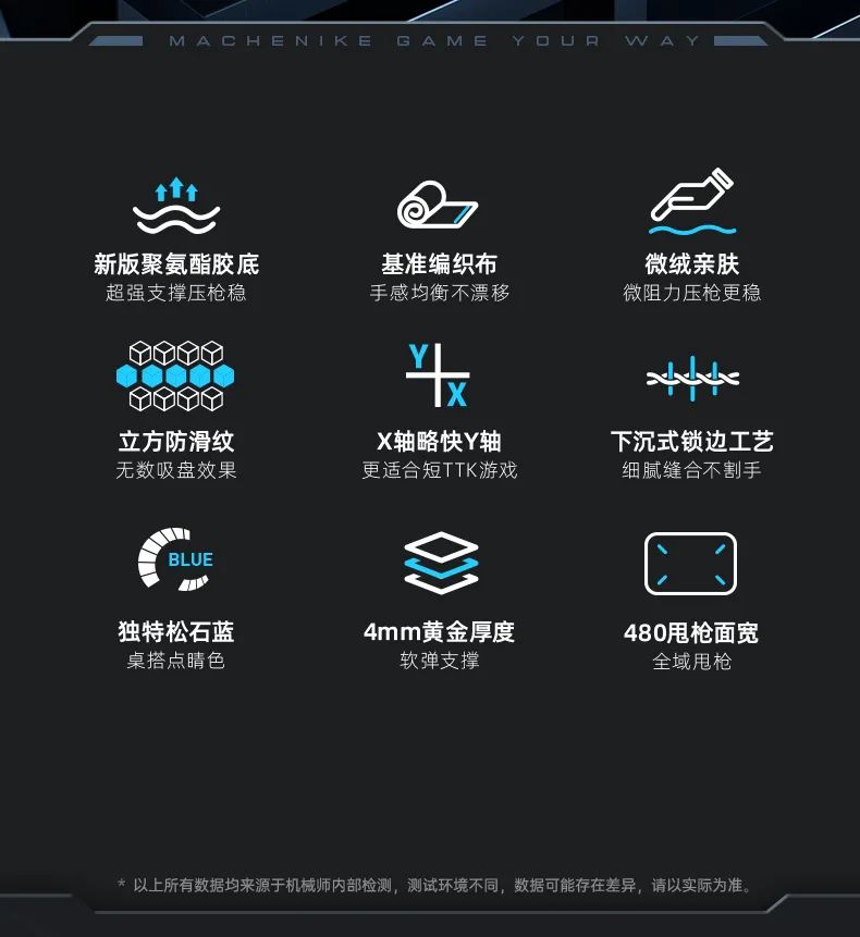 机械师 EP3SE 鼠标垫发布:定调基准编织布、480×400mm,首发 99 元