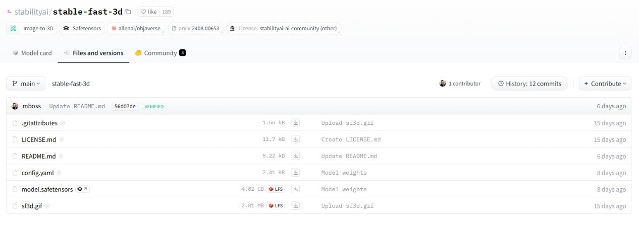 现在1秒就能建模?Stable Fast 3D已可将2D图秒速转3D模型!