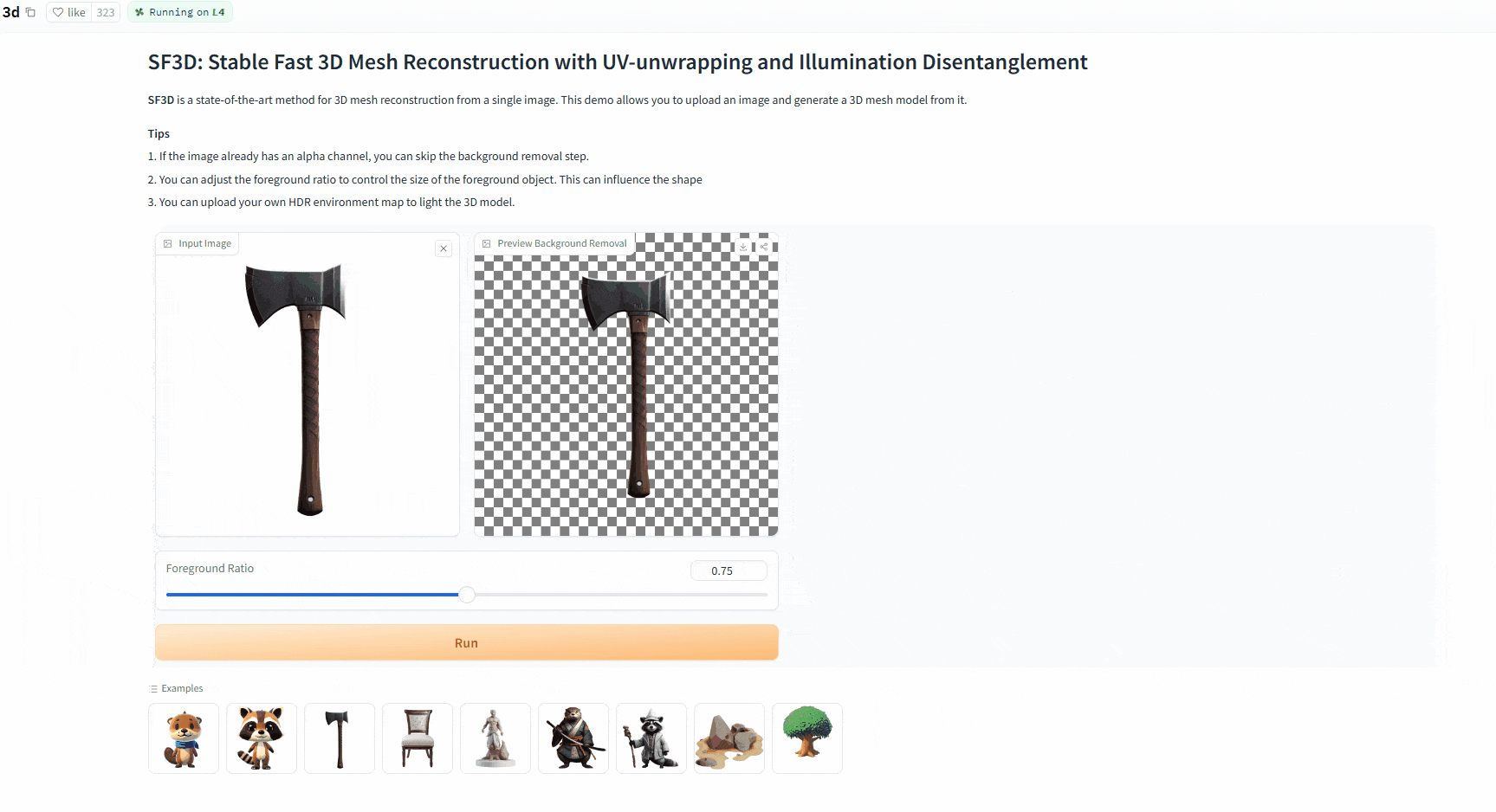 现在1秒就能建模?Stable Fast 3D已可将2D图秒速转3D模型!
