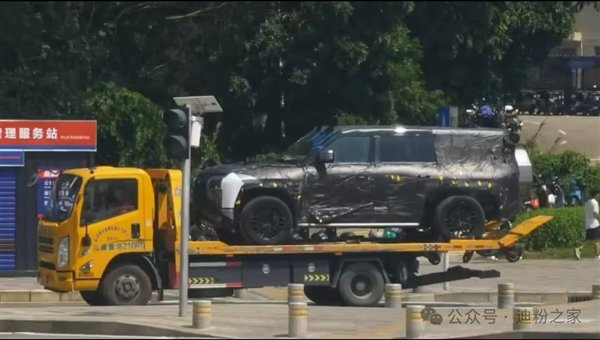 史无前例的霸气!比亚迪仰望U8加长版谍照曝光:对标路虎揽胜行政加长