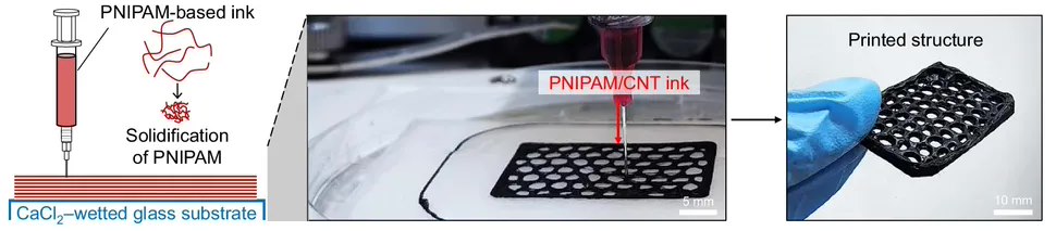 无需加热、光照的 3D 打印墨水问世，能用于制作可回收电路