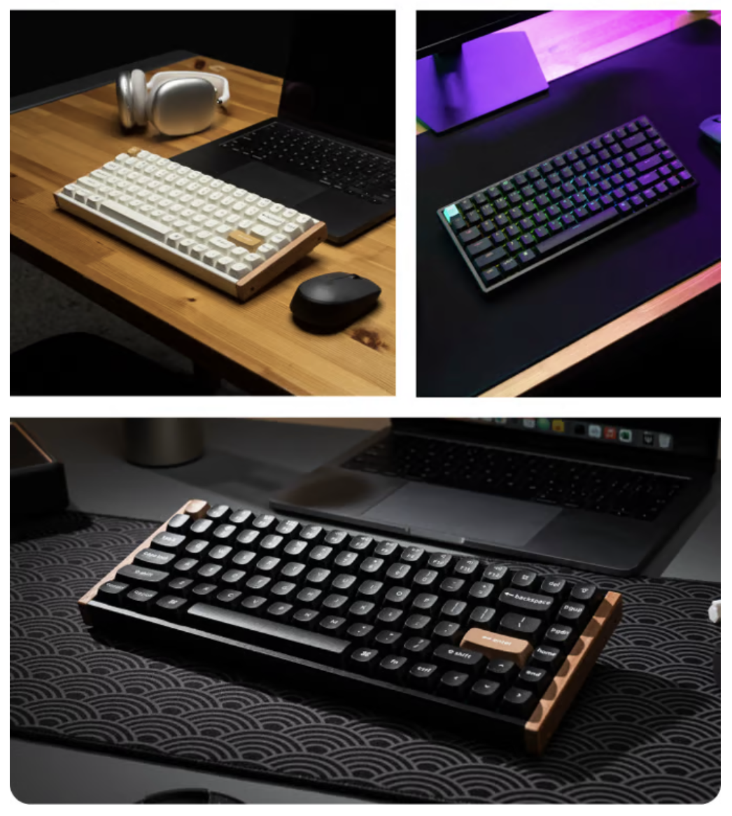 Keychron 海外推出 K2 HE 三模机械键盘:霍尔磁轴、可调触发键程,130 美元