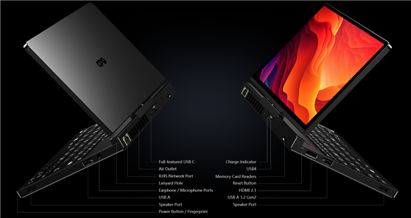 GPD发布首款Zen5锐龙掌上电脑Pocket 4:8.8寸小屏 180度转圈