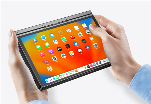 GPD发布首款Zen5锐龙掌上电脑Pocket 4:8.8寸小屏 180度转圈