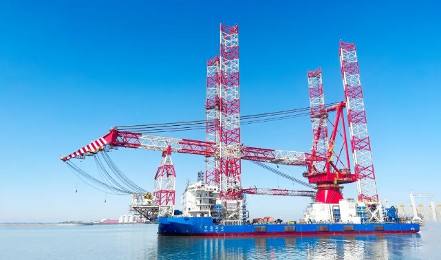 向海图强,再添重器!“亨通海悦”风电安装平台正式交船
