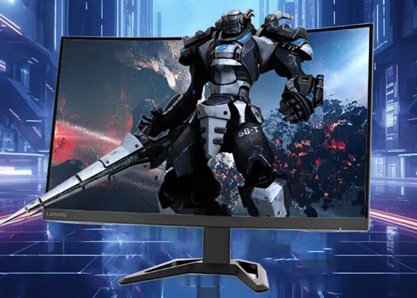 联想推出新款27寸曲面显示器:2K 180Hz屏首发1399元