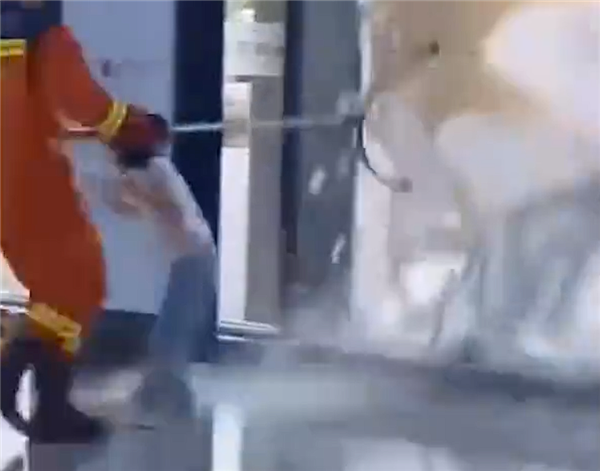 火车站回应“野猪乱窜撞破玻璃” 博主:六边形野生动物极度危险