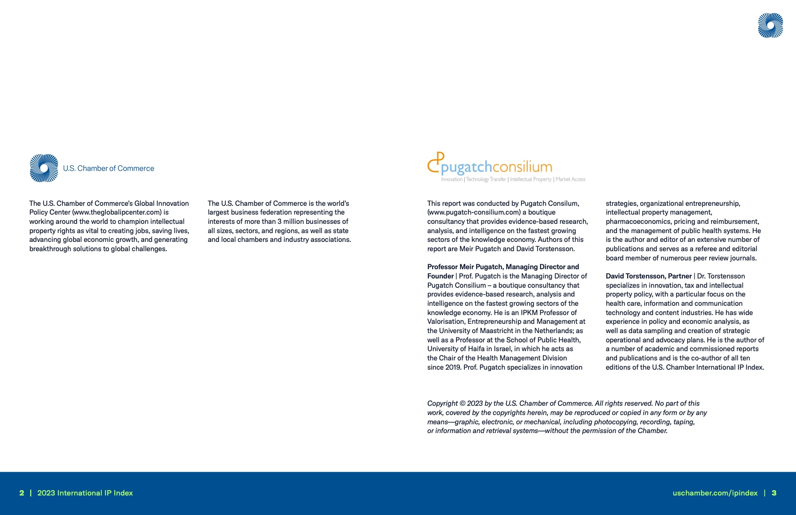 美国商会:2023年国际知识产权指数报告