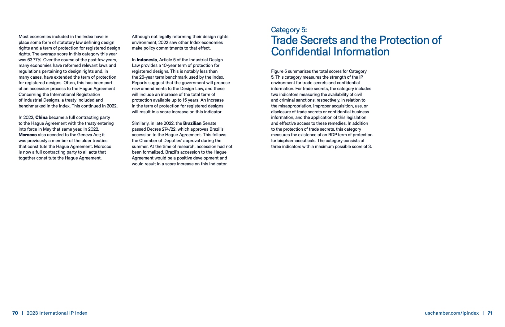 美国商会:2023年国际知识产权指数报告