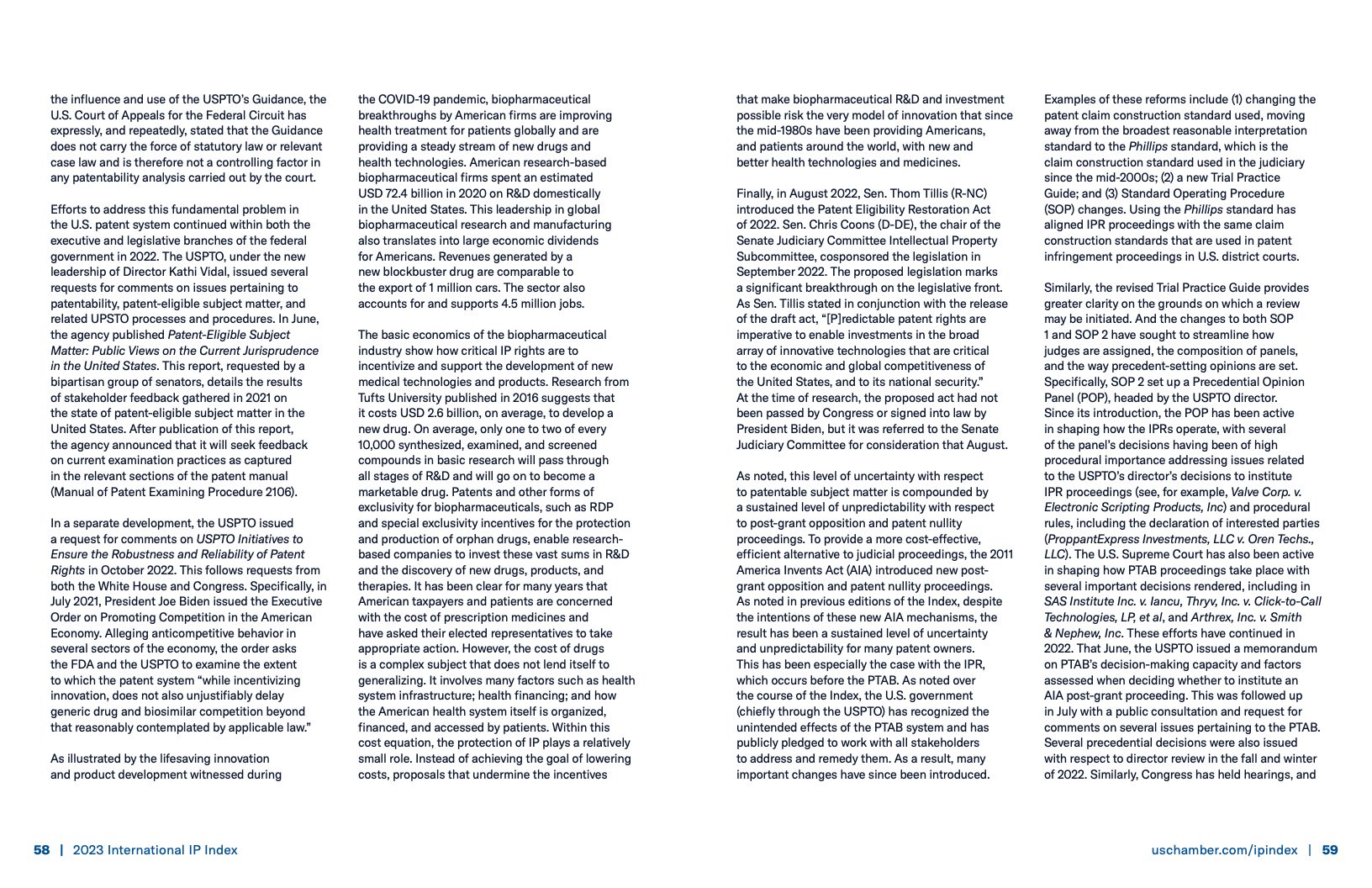 美国商会:2023年国际知识产权指数报告