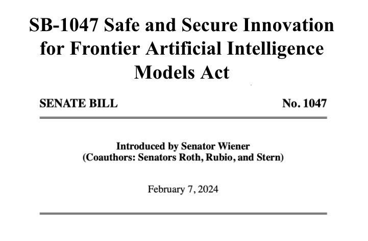 美国加州要亲手扼杀 AI 创新？硅谷吵翻了天