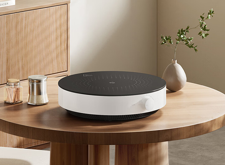 小米米家电磁炉 N1 上架:圆形机身 + 简易旋钮设计,预约价 169 元