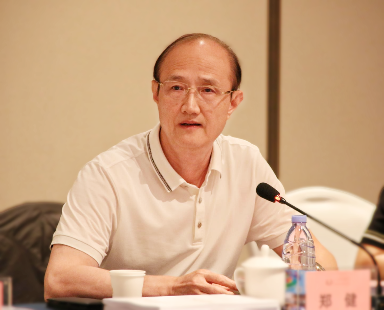 中国国家铁路集团有限公司原总工程师郑健。韦燕摄
