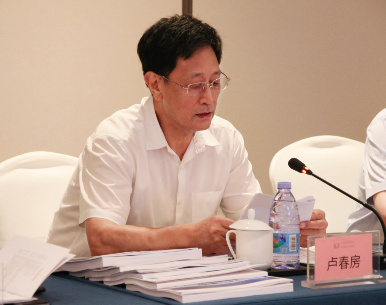 中国工程院院士卢春房。韦燕摄