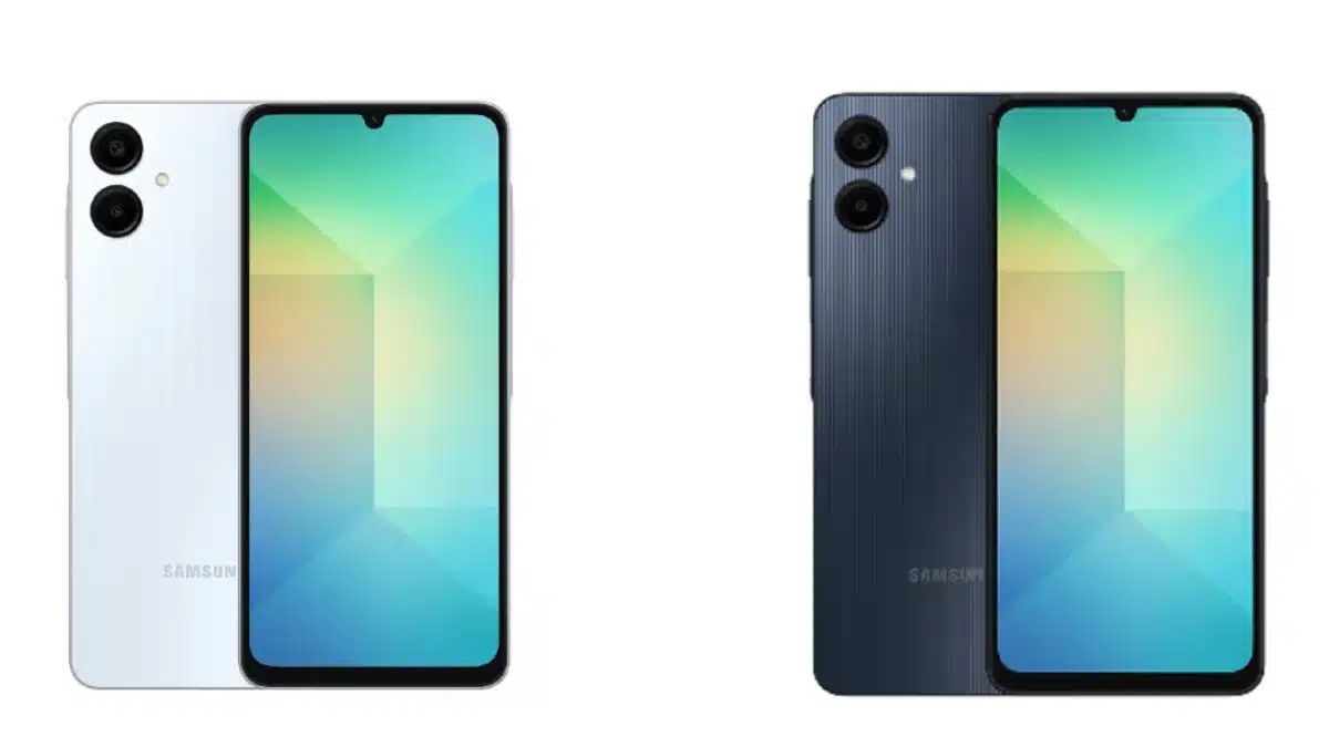 三星 Galaxy A06 手机渲染图曝光:联发科 Helio G85 芯片、6.7 英寸水滴屏