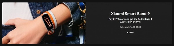 小米手环9将于8月16日登陆欧洲 价格看上去还不错？