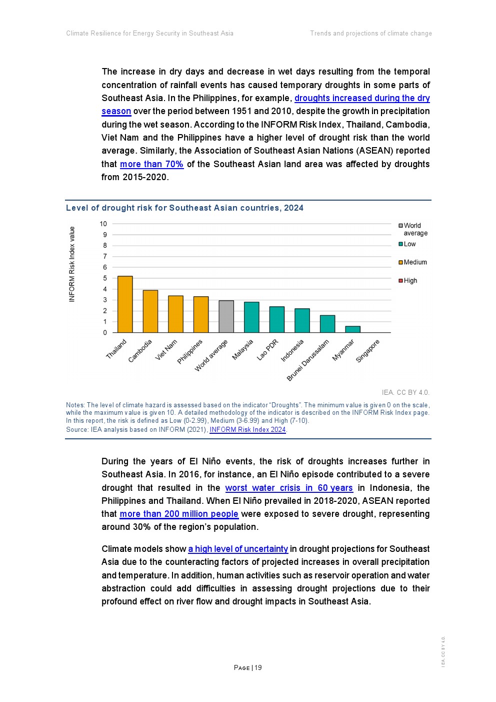 IEA:气候适应能力促进东南亚能源安全