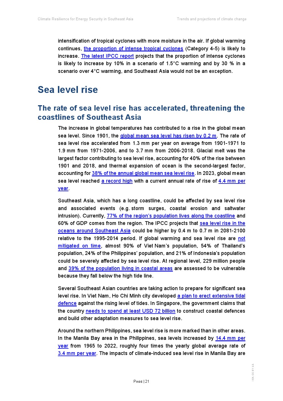 IEA：气候适应能力促进东南亚能源安全