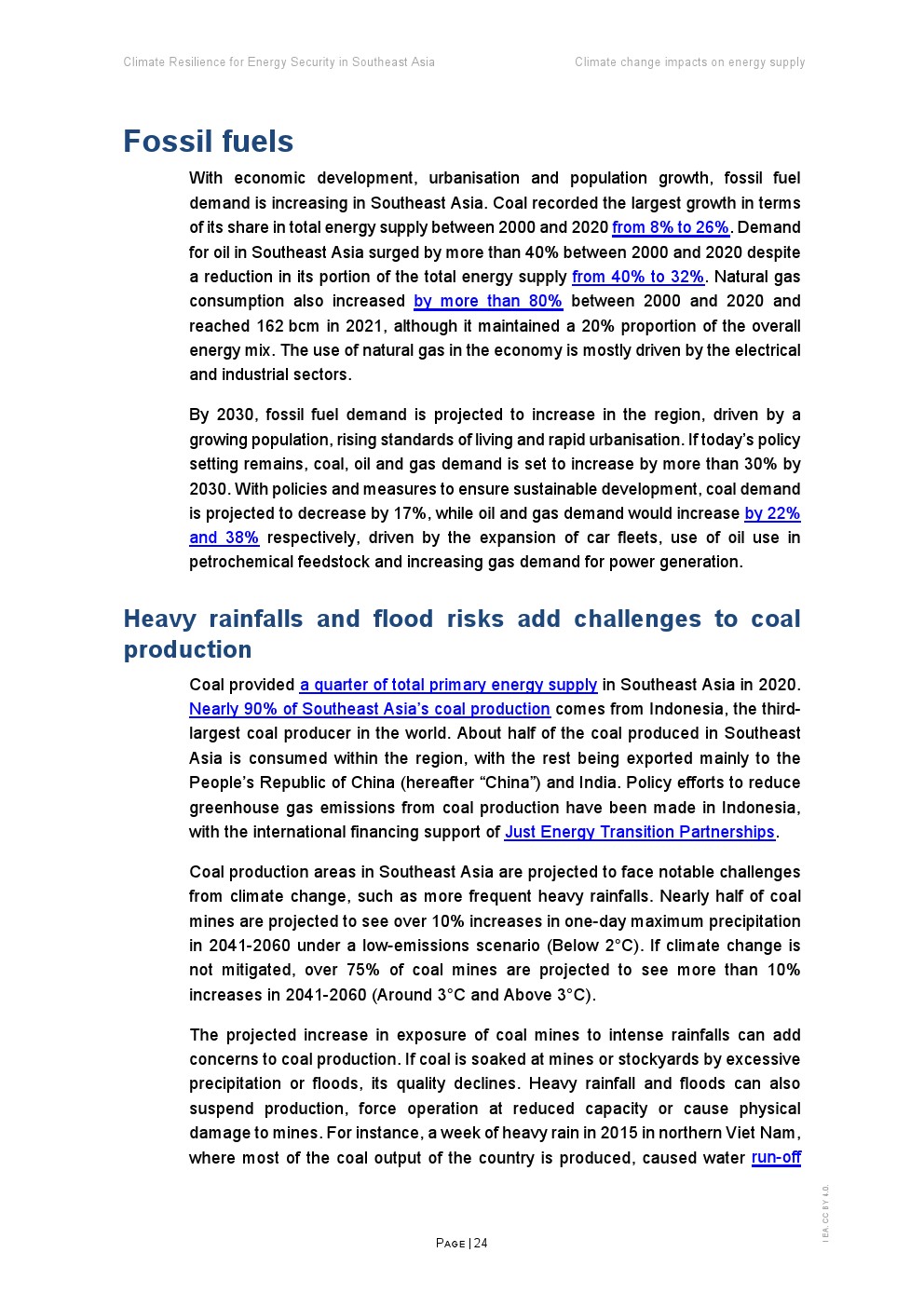 IEA：气候适应能力促进东南亚能源安全
