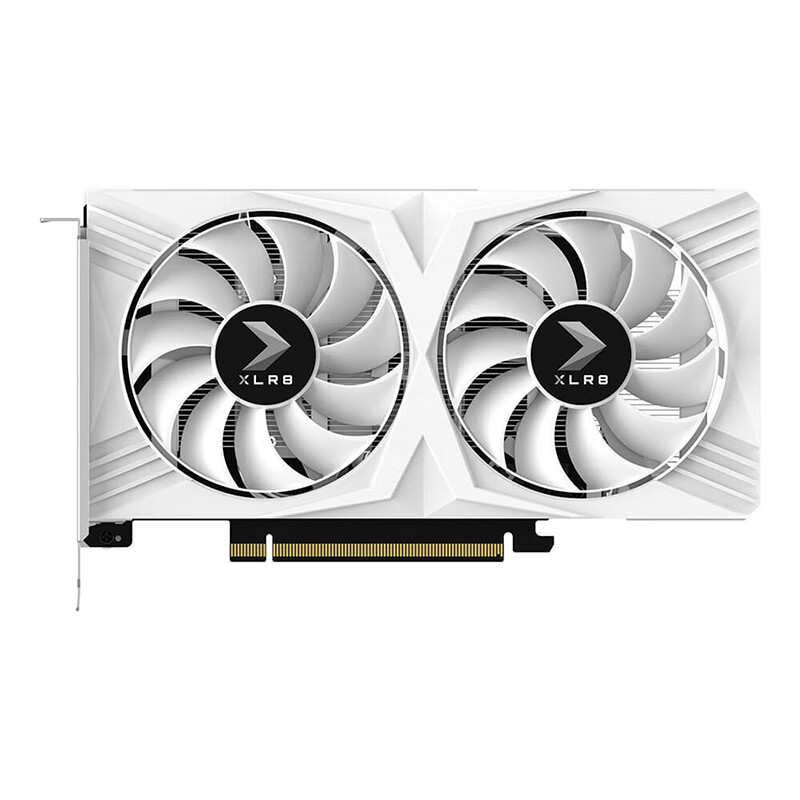 PNY 推出 RTX 4060 8GB 掌控者超频版白色双风扇显卡,2399 元