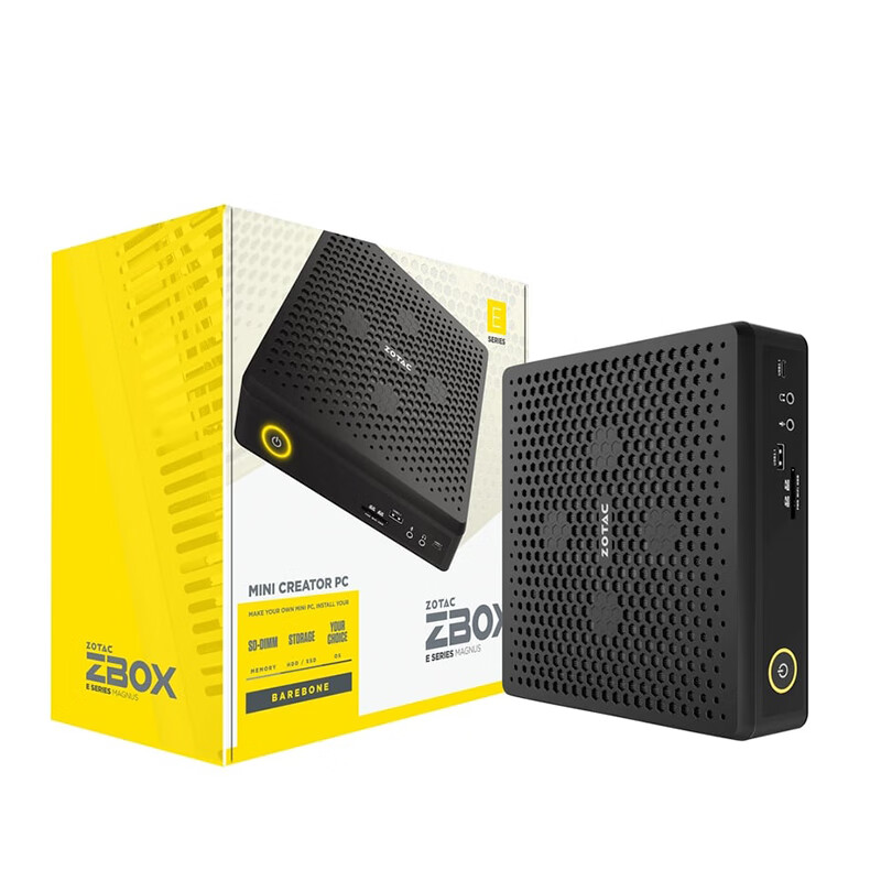 i7-10750H + RTX 2070S 准系统:索泰 ZBOX 迷你主机 2799 元清仓