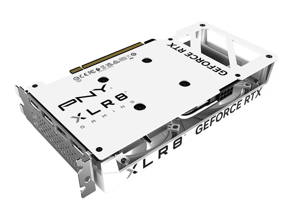 PNY 推出 RTX 4060 8GB 掌控者超频版白色双风扇显卡,2399 元