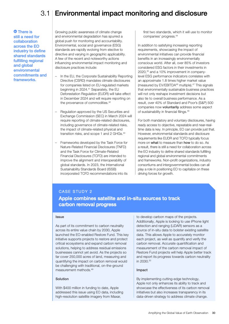 世界经济论坛:扩大地球观测的全球价值报告